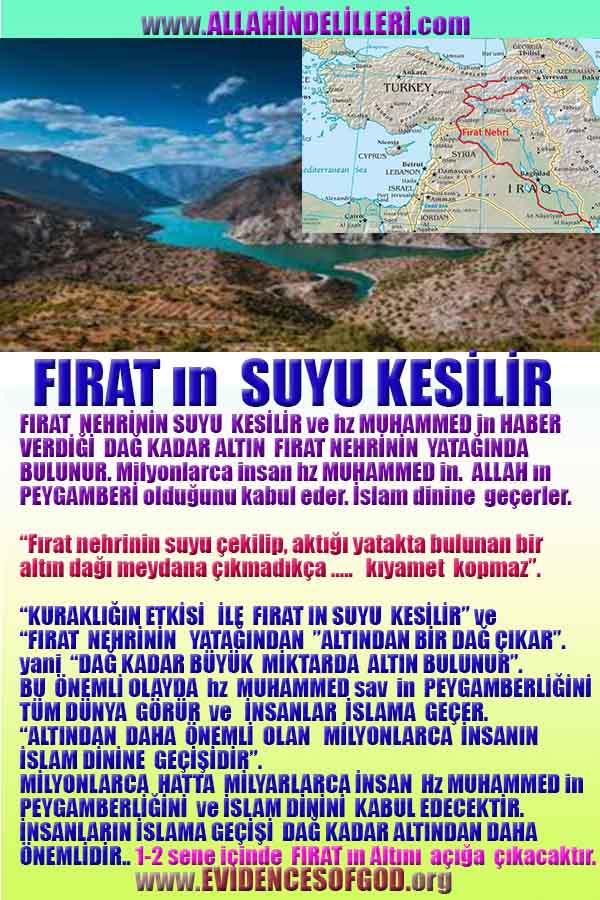 firatın altındaki altının çıkışı